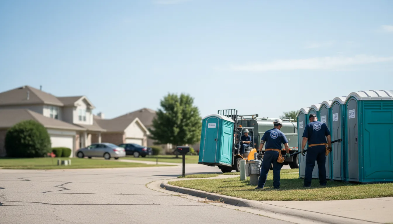 Porta Potty Rental in Commercial Point, OH near me